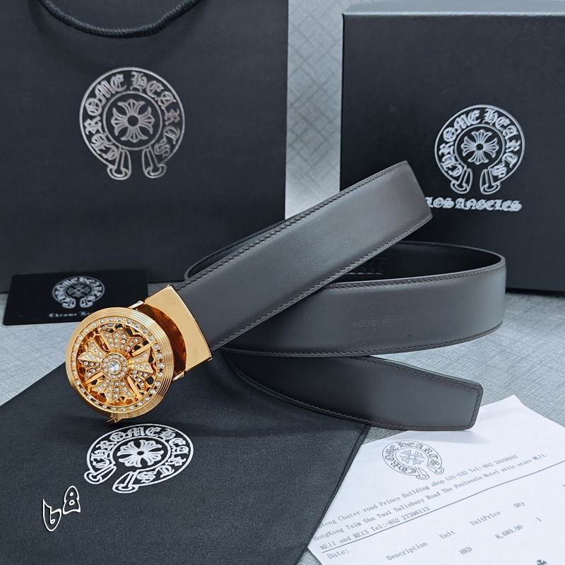 Chrome Hearts belt 35mmX80-125cm lb (37)