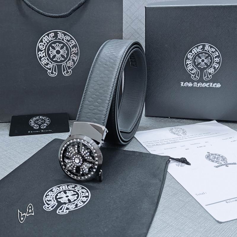 Chrome Hearts belt 35mmX80-125cm lb (40)