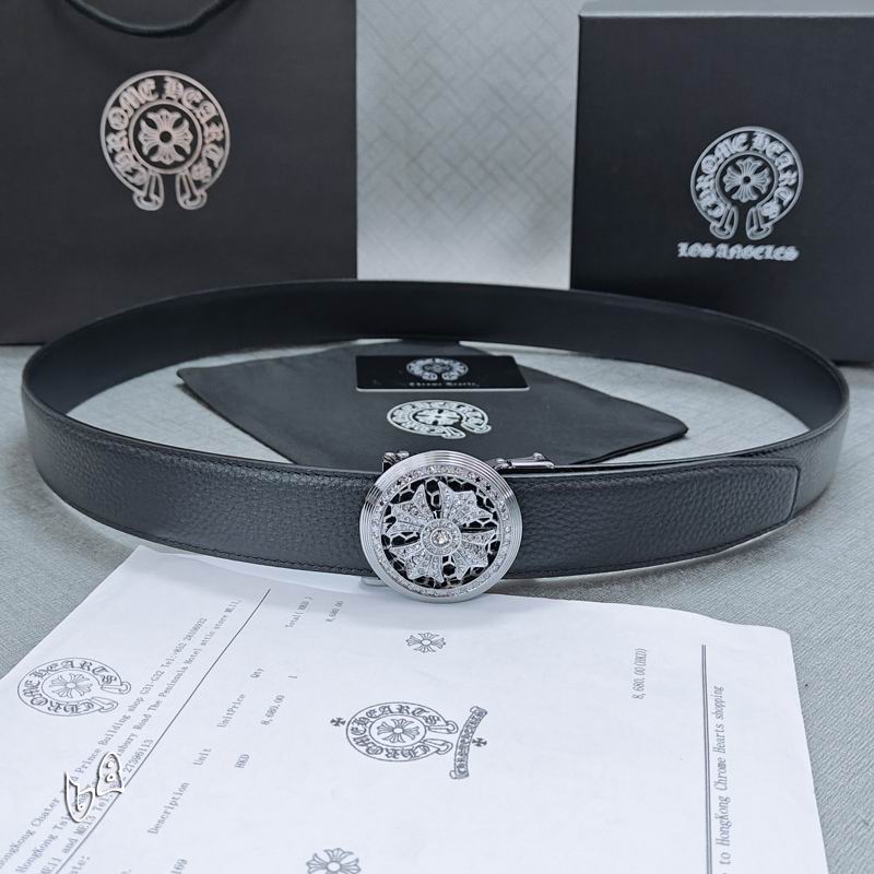 Chrome Hearts belt 35mmX80-125cm lb (43)