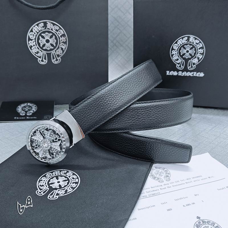 Chrome Hearts belt 35mmX80-125cm lb (45)