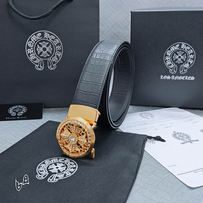 Chrome Hearts belt 35mmX80-125cm lb (48)