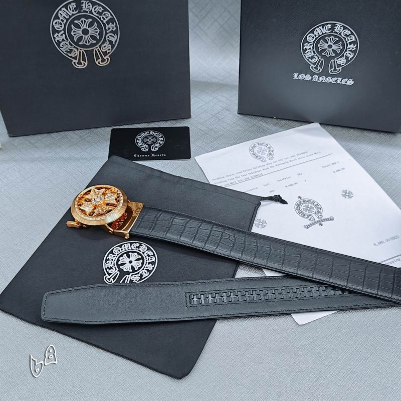 Chrome Hearts belt 35mmX80-125cm lb (50)