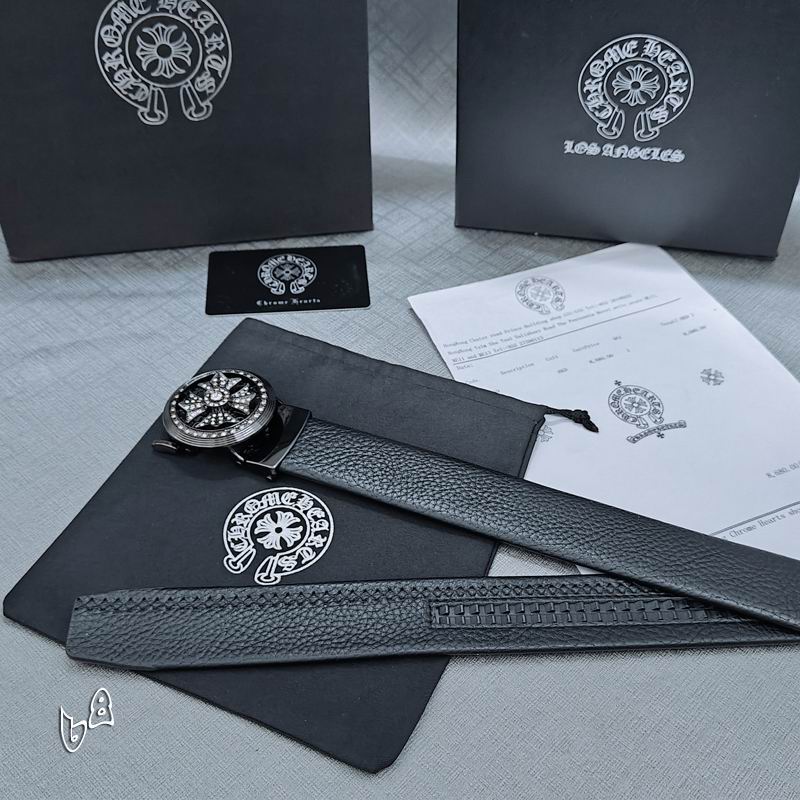 Chrome Hearts belt 35mmX80-125cm lb (54)