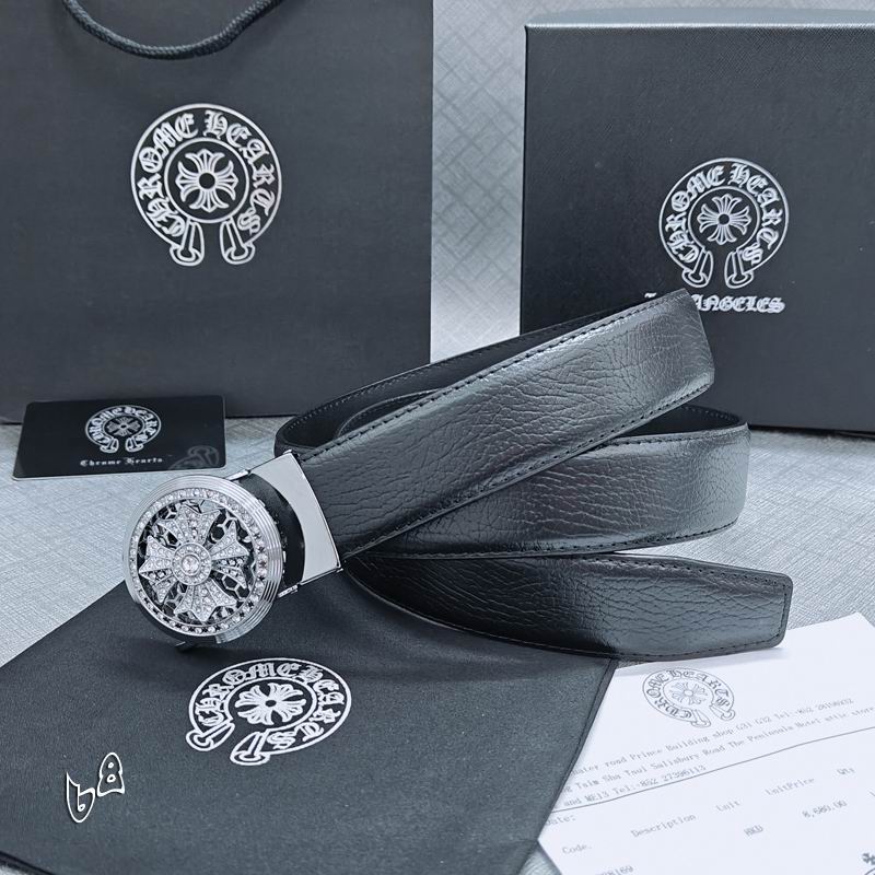Chrome Hearts belt 35mmX80-125cm lb (57)