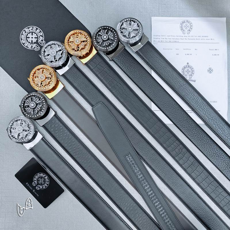 Chrome Hearts belt 35mmX80-125cm lb (59)