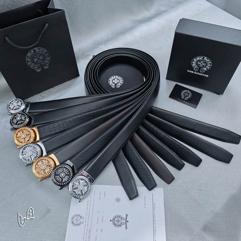 Chrome Hearts belt 35mmX80-125cm lb (60)