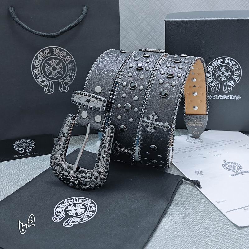 Chrome Hearts belt 38mmX100-125cm lb (11)