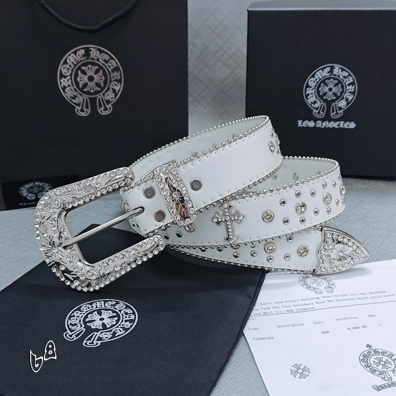 Chrome Hearts belt 38mmX100-125cm lb (16)