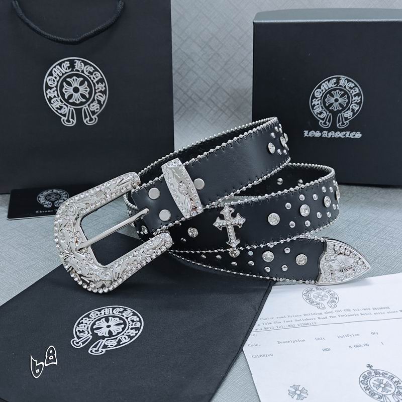 Chrome Hearts belt 38mmX100-125cm lb (4)