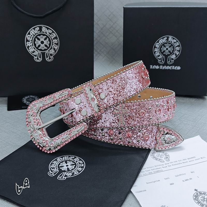Chrome Hearts belt 38mmX100-125cm lb (8)
