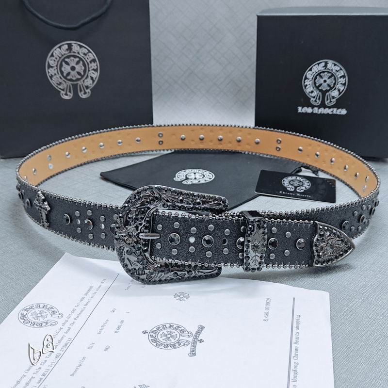Chrome Hearts belt 38mmX100-125cm lb (9)
