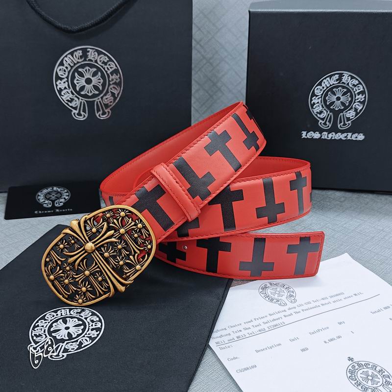 Chrome Hearts belt 38mmX90-125cm lb (15)