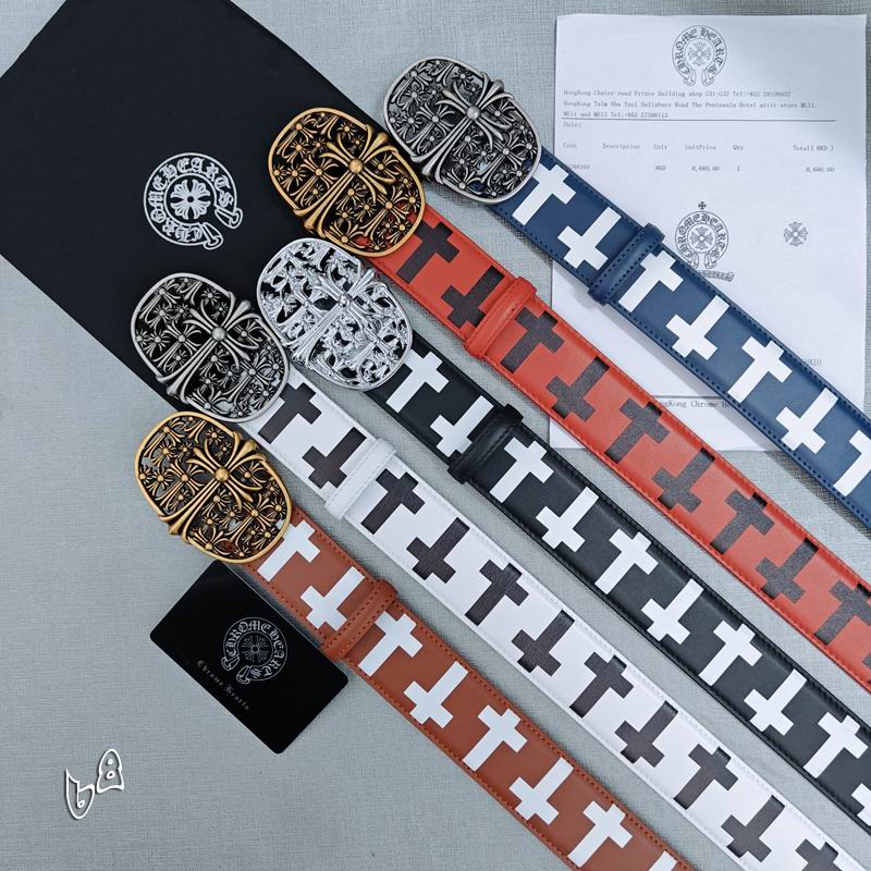 Chrome Hearts belt 38mmX90-125cm lb (16)