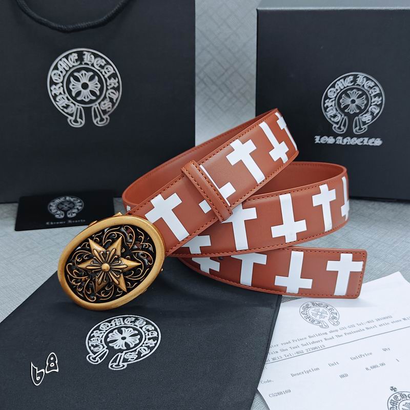 Chrome Hearts belt 38mmX90-125cm lb (29)