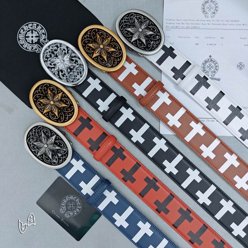 Chrome Hearts belt 38mmX90-125cm lb (33)