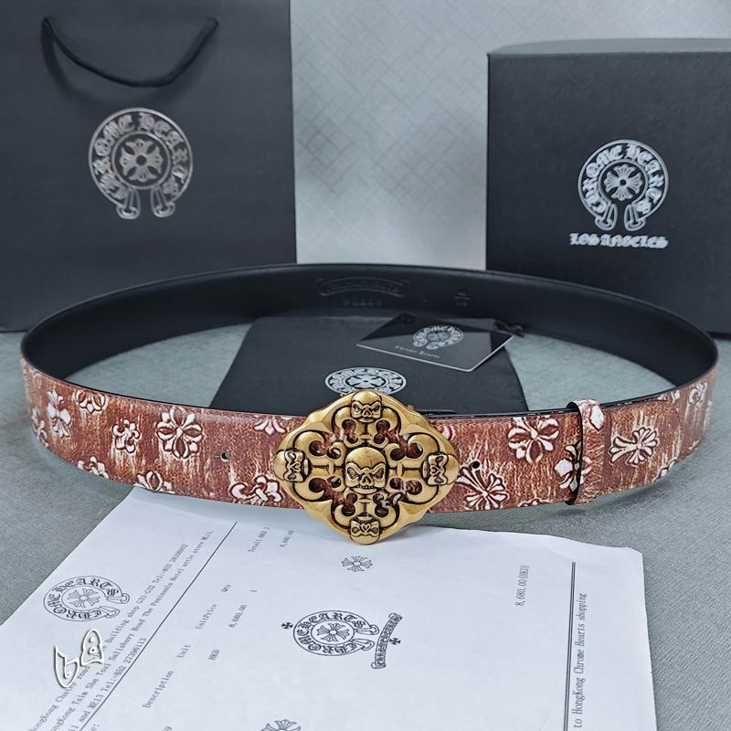 Chrome Hearts belt 38mmX90-125cm lb (35)