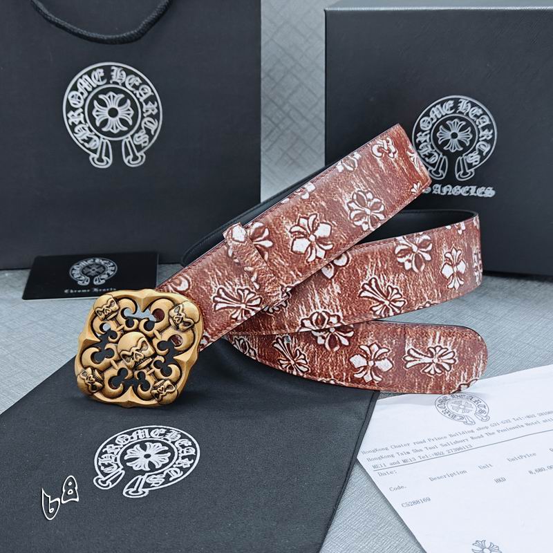 Chrome Hearts belt 38mmX90-125cm lb (37)