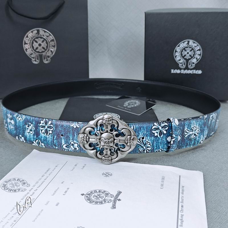Chrome Hearts belt 38mmX90-125cm lb (38)