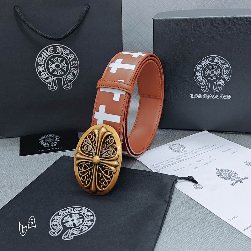 Chrome Hearts belt 38mmX90-125cm lb (39)