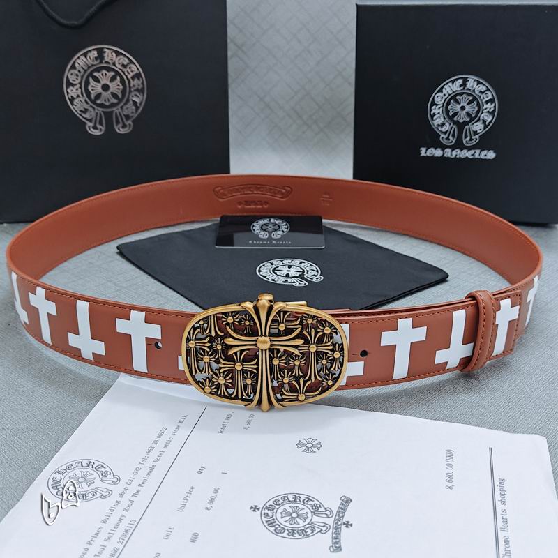 Chrome Hearts belt 38mmX90-125cm lb (4)