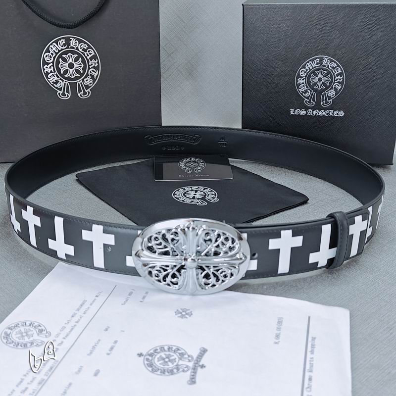 Chrome Hearts belt 38mmX90-125cm lb (41)