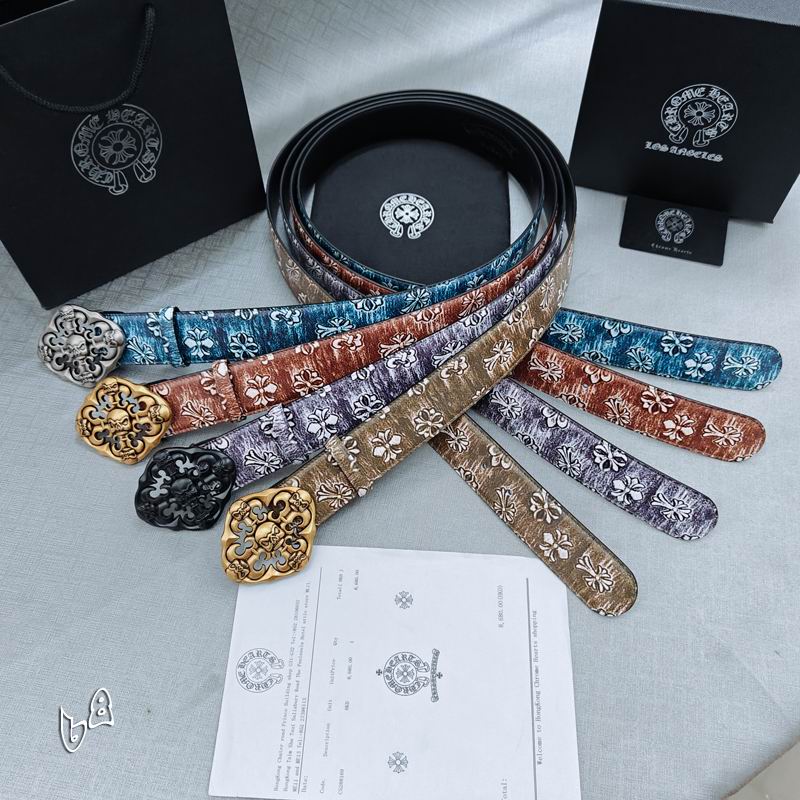 Chrome Hearts belt 38mmX90-125cm lb (42)
