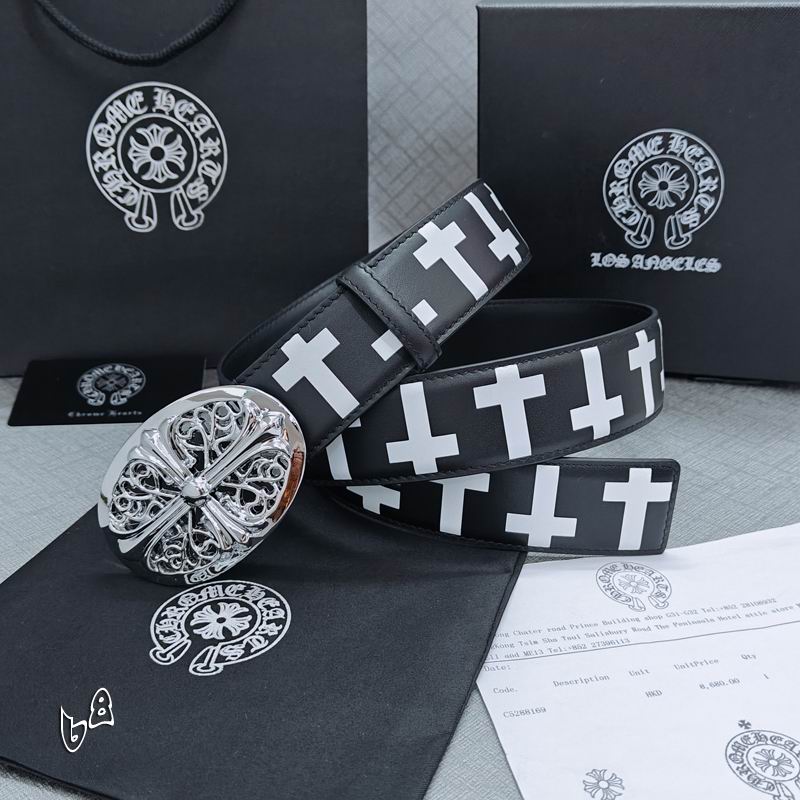 Chrome Hearts belt 38mmX90-125cm lb (43)