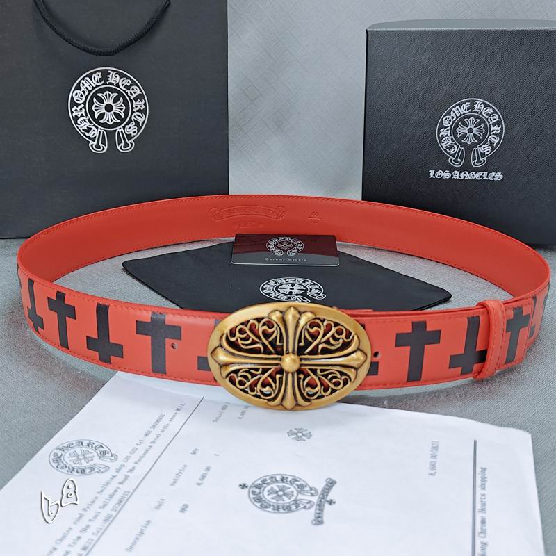 Chrome Hearts belt 38mmX90-125cm lb (44)