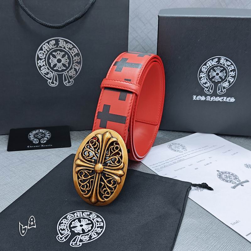 Chrome Hearts belt 38mmX90-125cm lb (45)