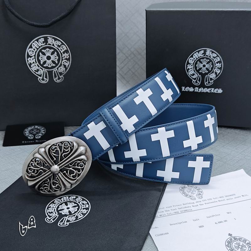 Chrome Hearts belt 38mmX90-125cm lb (49)