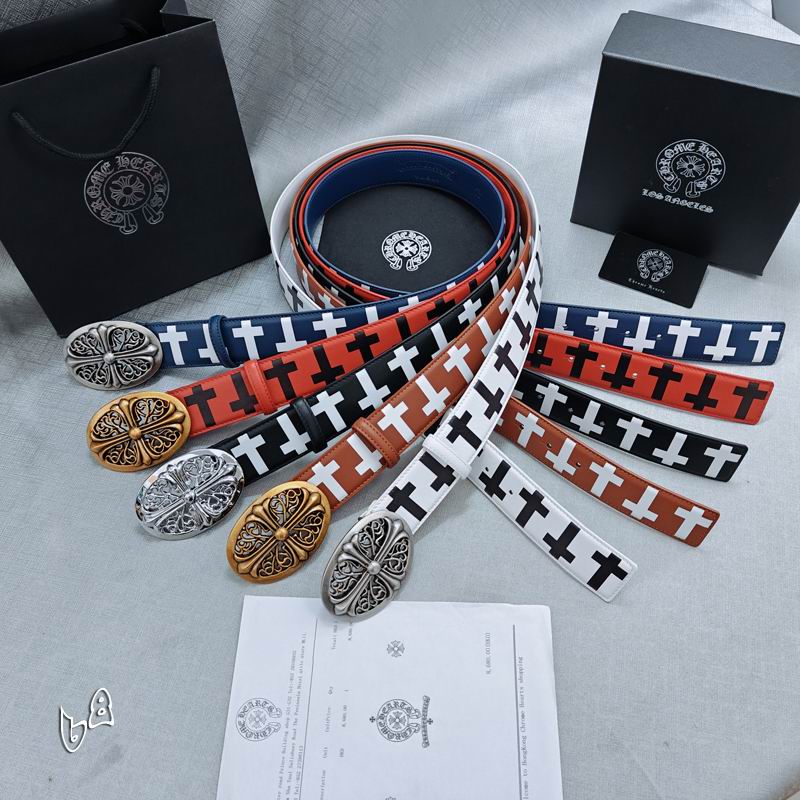 Chrome Hearts belt 38mmX90-125cm lb (51)