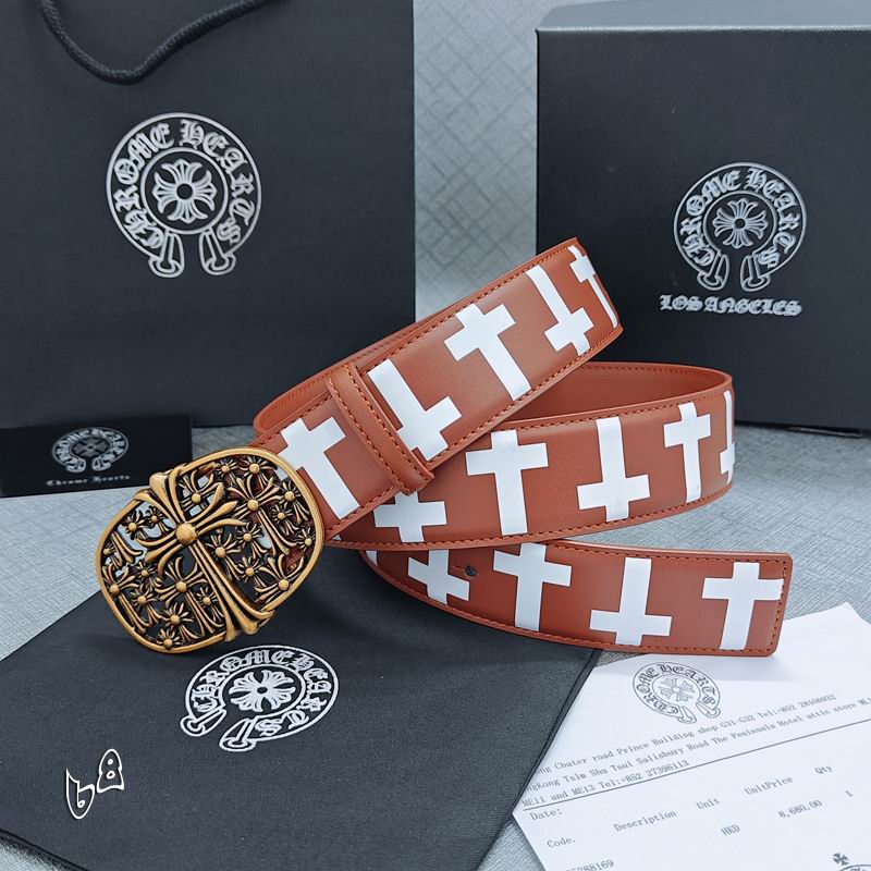 Chrome Hearts belt 38mmX90-125cm lb (6)