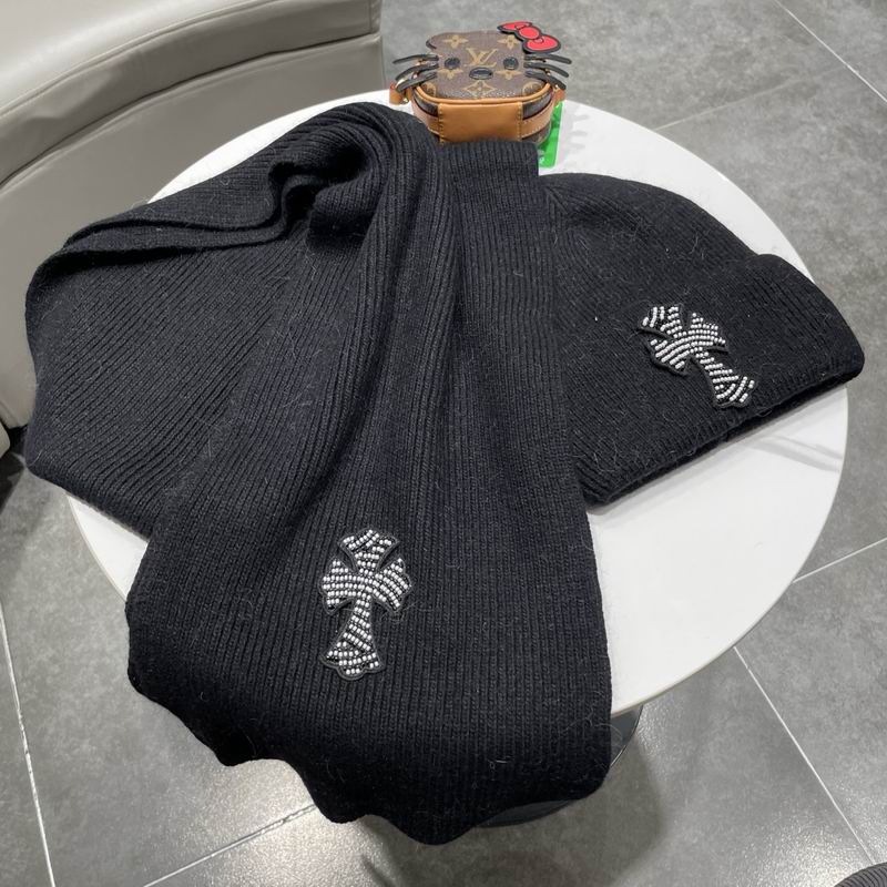 Chrome Hearts scarf hat (444)