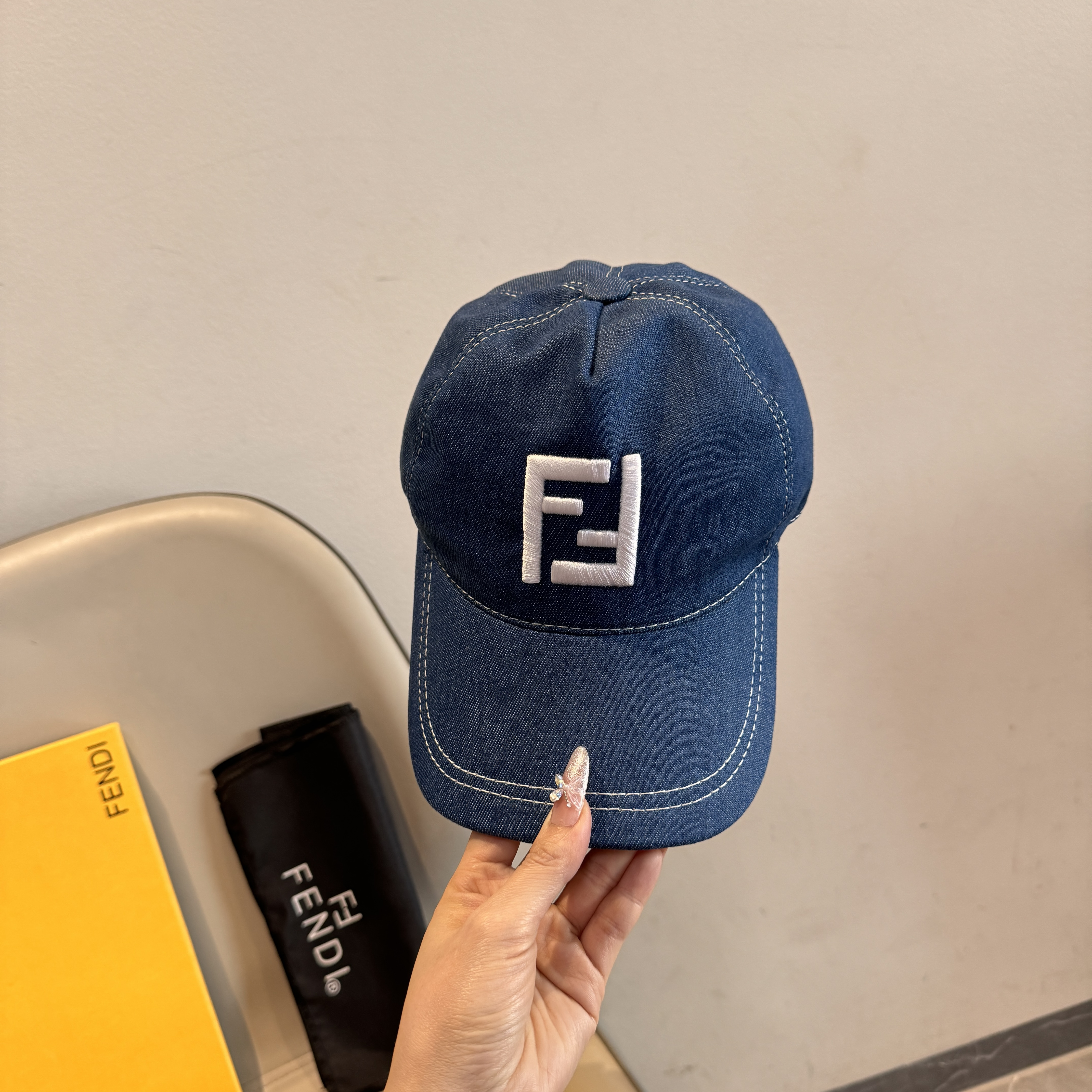 Fendi Cap（高版本）dx (217)