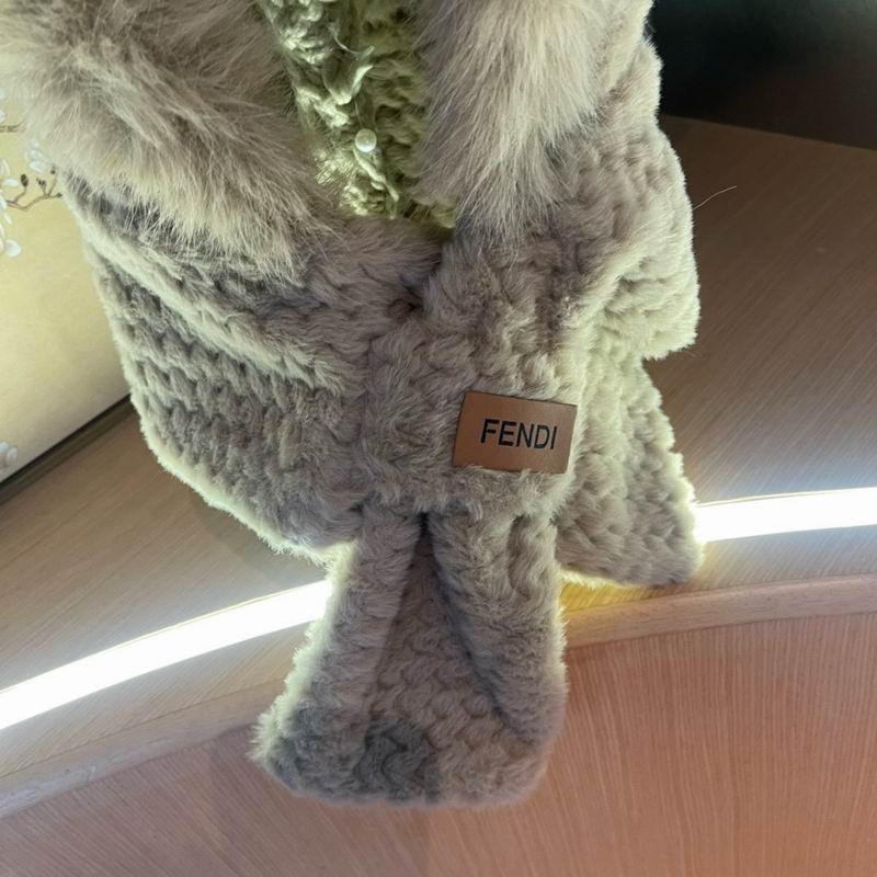 Fendi scarf hat (545)