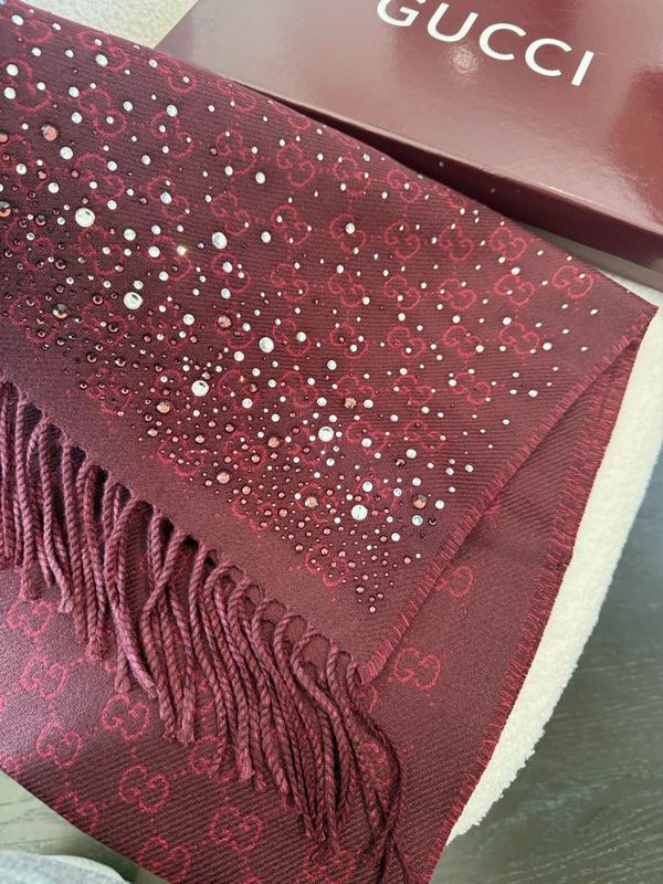 Gucci Scarf 33X190cm E04 (1)