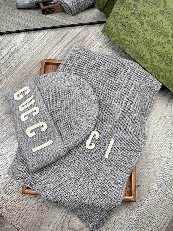 Gucci Scarf Hat hm (73)