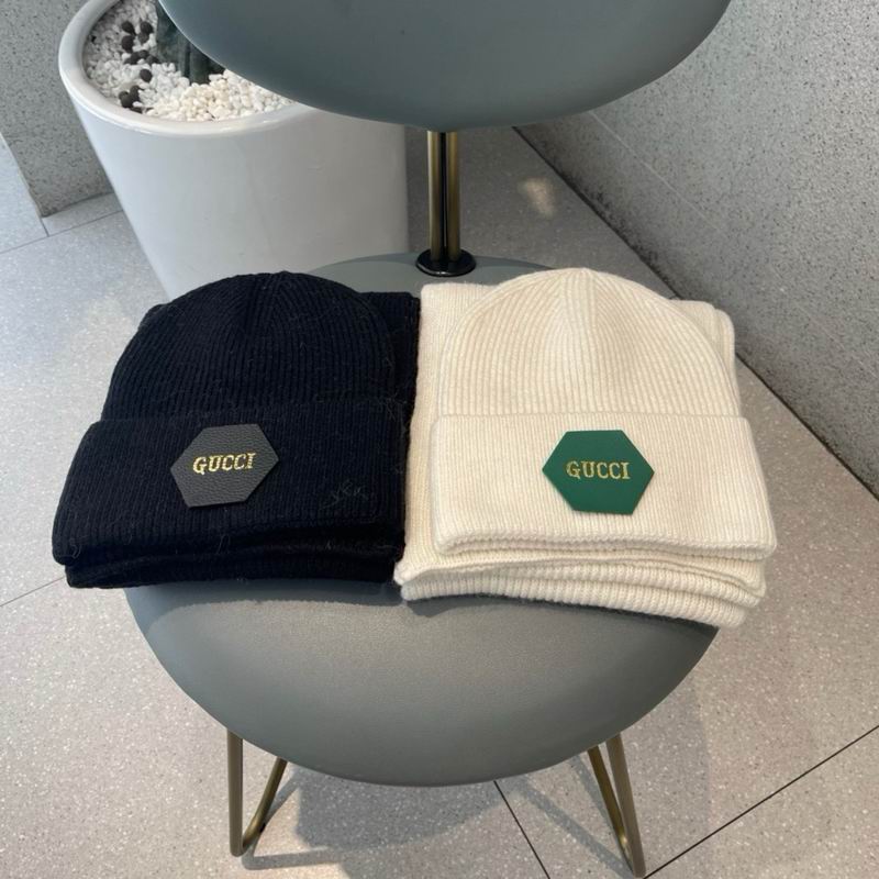 Gucci scarf hat (243)