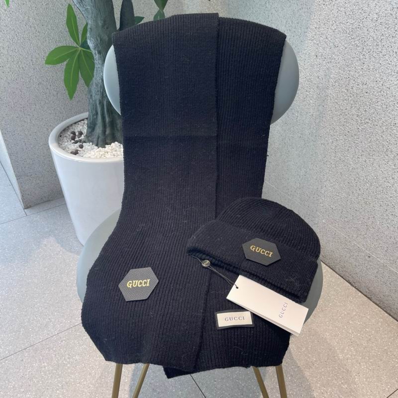 Gucci scarf hat (245)