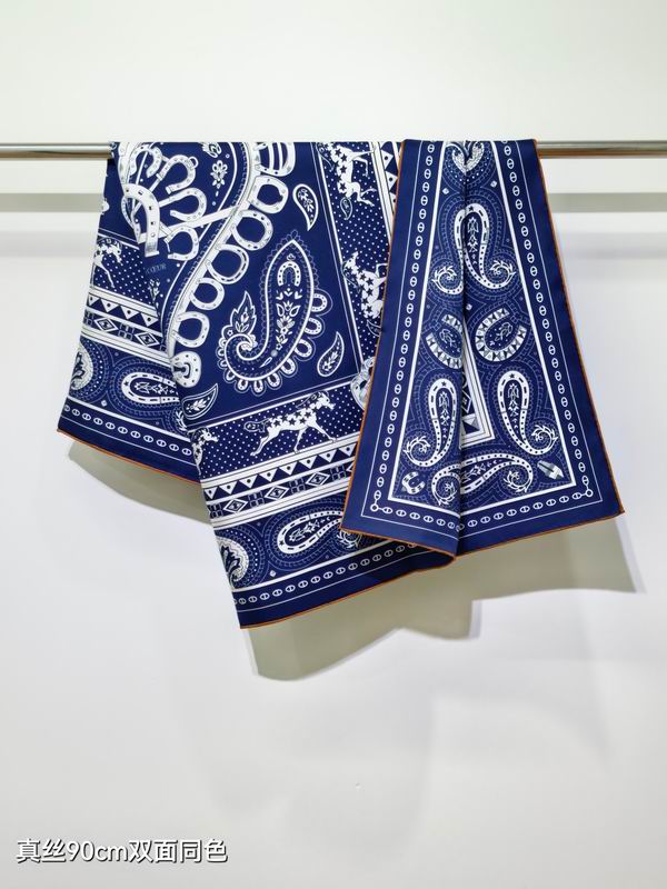 Hermes silk Scarf 90X90cm E05 (13)