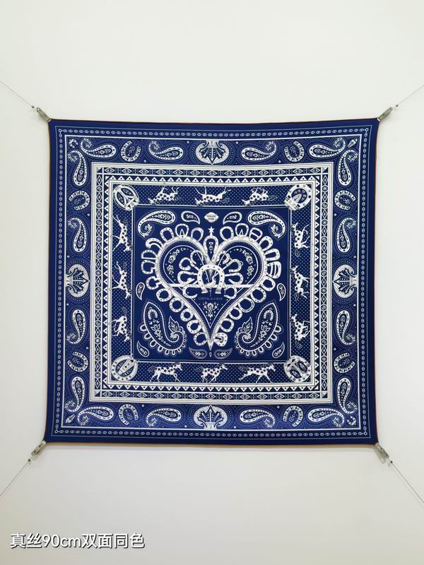 Hermes silk Scarf 90X90cm E05 (18)