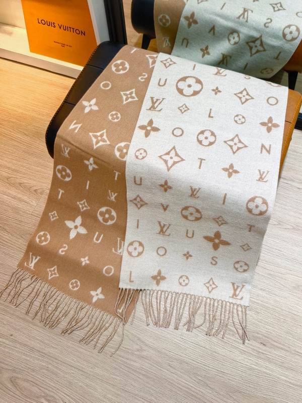LV Scarf 40X220cm 100%羊绒 E04 (21)