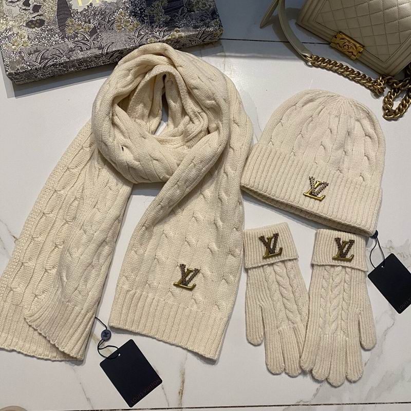 LV Scarf Hat Gloves hm (7)