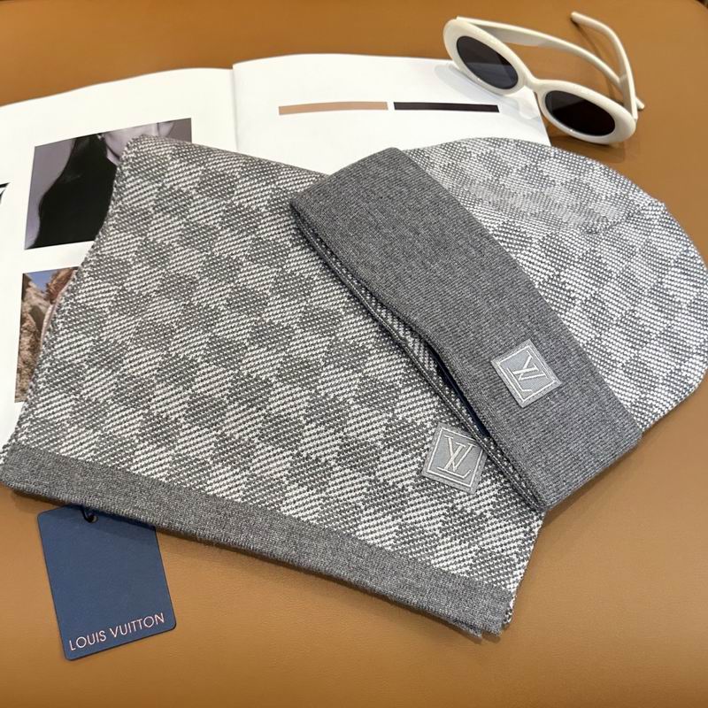 LV Scarf Hat dx (33)