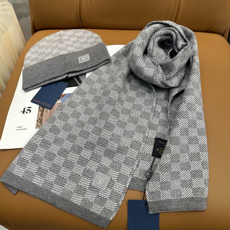 LV Scarf Hat dx (36)
