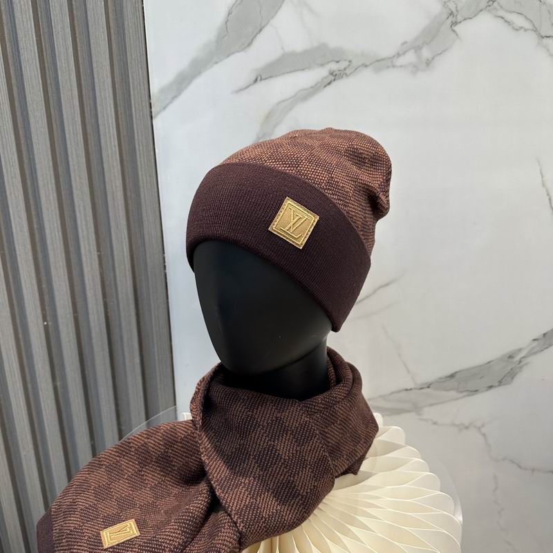LV Scarf Hat dx (37)
