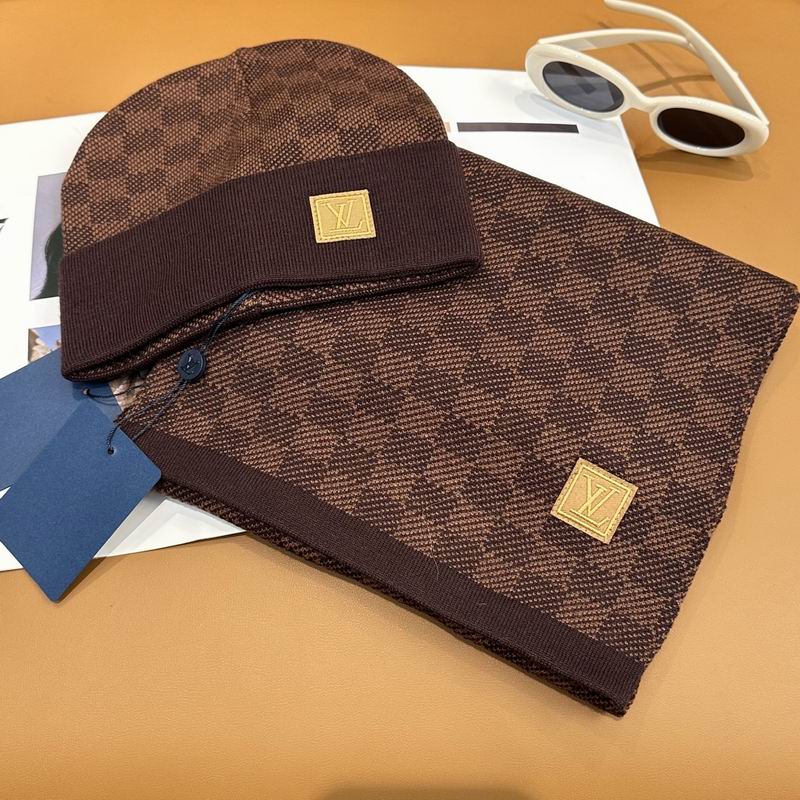 LV Scarf Hat dx (38)