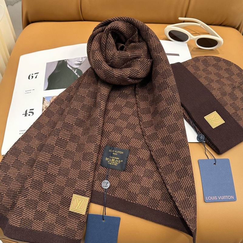LV Scarf Hat dx (45)
