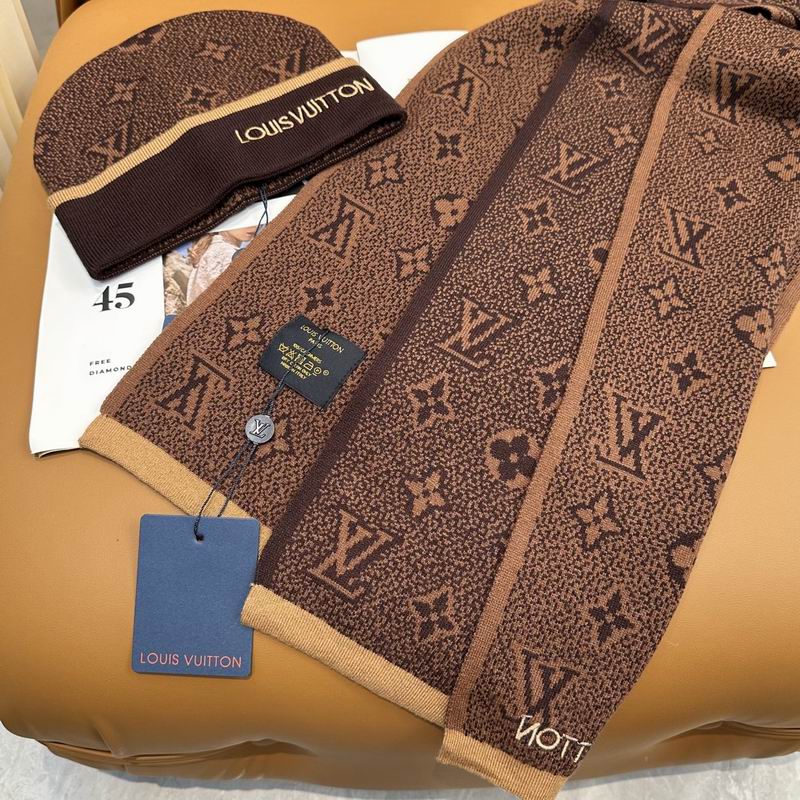 LV Scarf Hat dx (53)