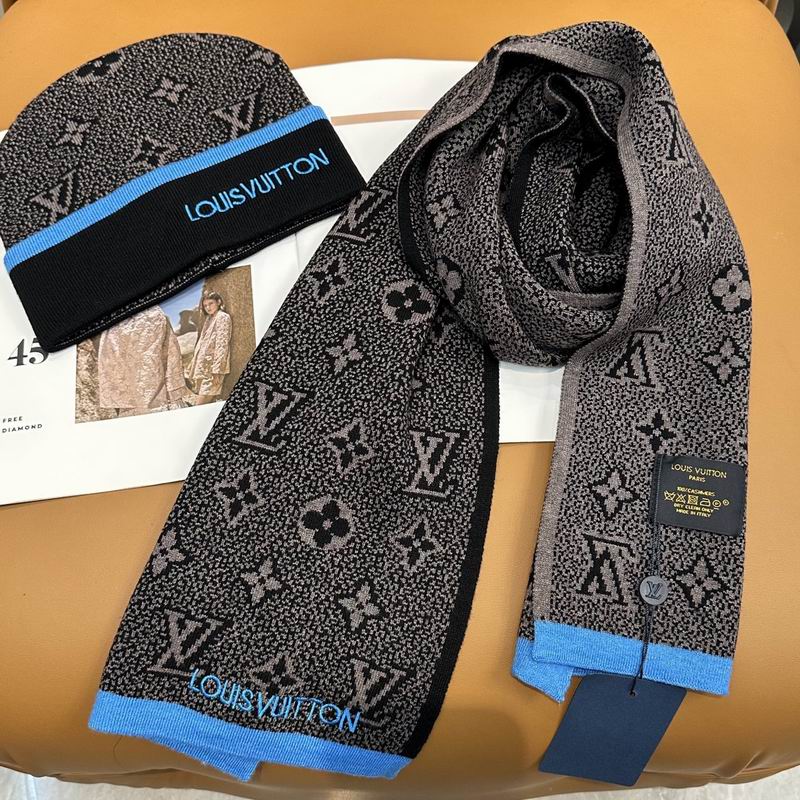 LV Scarf Hat dx (63)